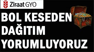 ZRGYO - ZiraatGYO Bol Keseden Dağıtımını Yorumluyoruz