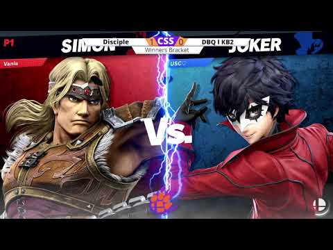 Clemson Smash Series 28 - Winners - Disciple (Simon) vs. KB2 (Joker) - SSBU