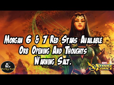 Morgan Red Star Limit Increase - Bad For Game? - Orb Opening - Marvel Strike Force