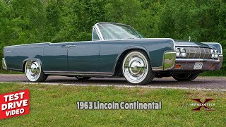 Video Thumbnail for 1963 Lincoln Continental
