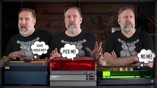 Laser Cutter Showdown: XTool S1 vs. WeCreat Vision vs. Creality Falcon2 Pro! 40W