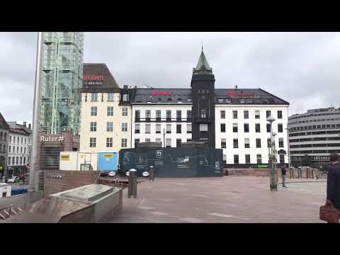 Oslo S: Walking inside and outside