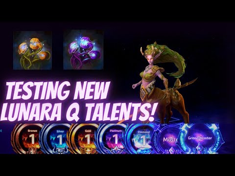 Lunara Leaping Strike - Testing New Lunara Q Talents! - B2GM Season 5 (Plat 1)