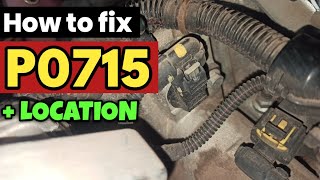 OBD Code p0715 Guide to Repair