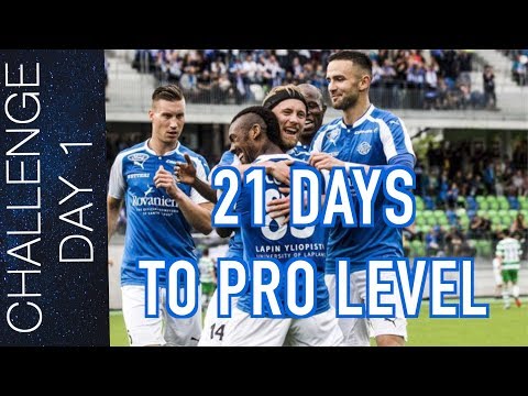 TRAIN LIKE A PRO - The first FREE training program on YouTube - DAY 1:  First touch and ball control thumbnail