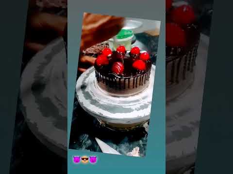 chocolate bhasket new design cake