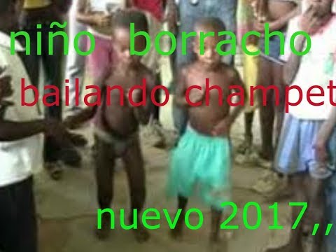 niño bailando champeta borracho 2017.