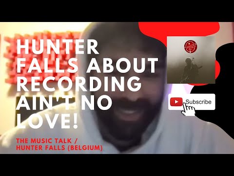 HUNTER FALLS talks about recording AIN'T NO LOVE!  (and The Voice Belgique)