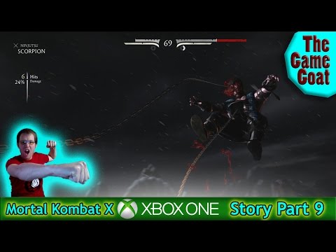 Mortal Kombat X Xbox One Walkthrough - Part 9 - Story Mode - Scorpion