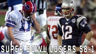 Ranking Every Super Bowl LOSER! (1966-2023)