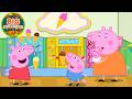 Peppa Vs George Race To Make ICE CREAM For EVIE Family Food Adventure Tales Full Episodes 21 Mins