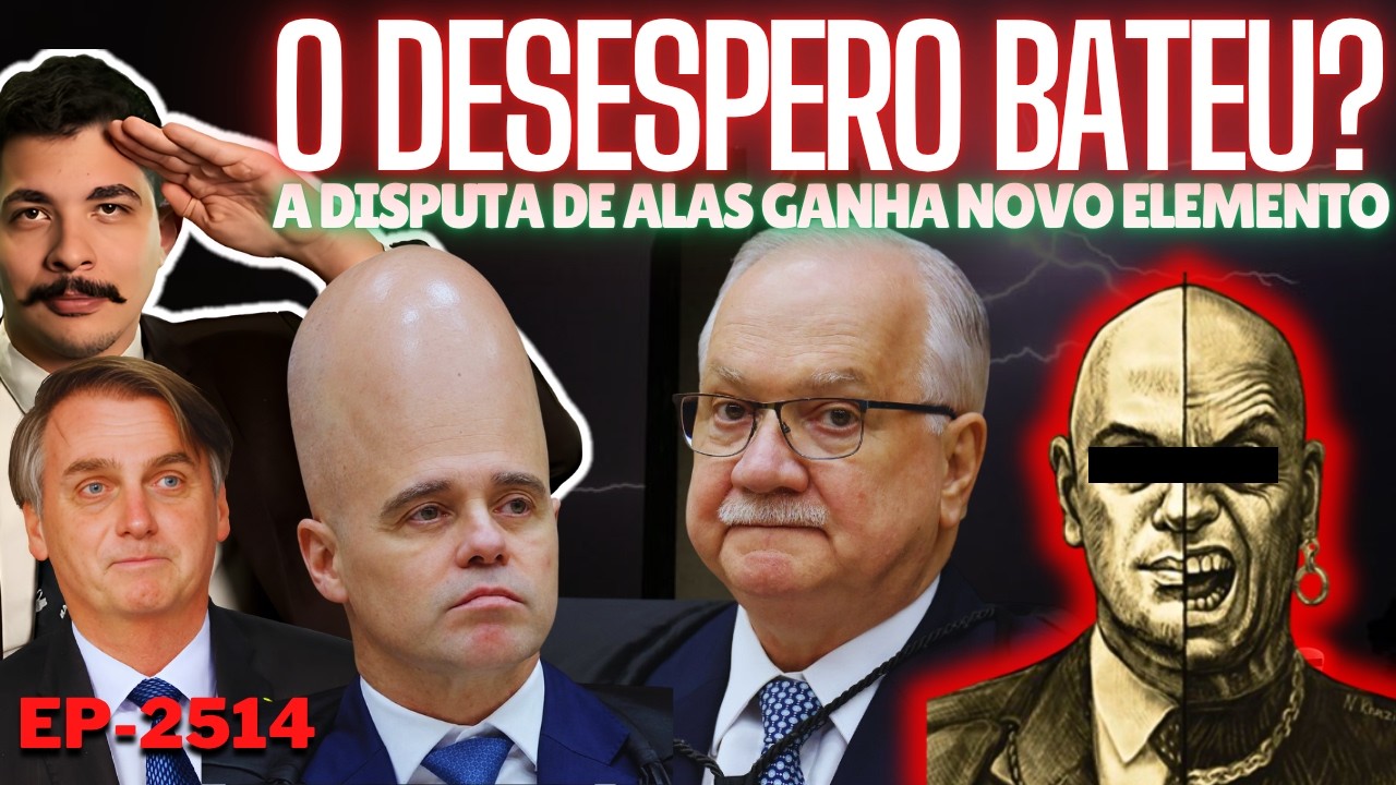 Vai Cair? O DESESPERO da Turma Pró-Moraes FRENTE a Fachin + A Disputa de ALAS Ganha Novo Elemento.