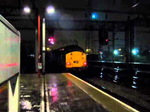 20303+20304+37603 depart Crewe for Gresty Bridge.