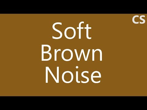 Soft Brown Noise | 4 Hours Black Screen