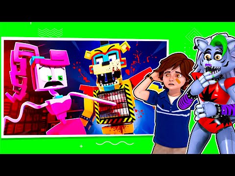 Glamrock Freddy KILLS Mommy Long Legs!? REACT with Roxanne Wolf and Gregory