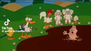 Everyone mad at Orson for a mud hole 