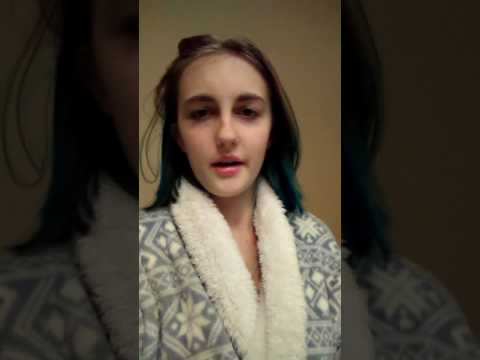 Shower nightly routine. 