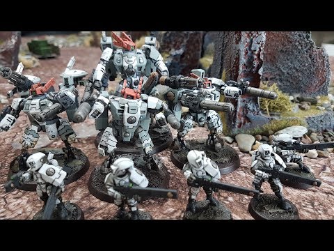Tau vs Space Marines; 8th edition warhammer 40k batrep