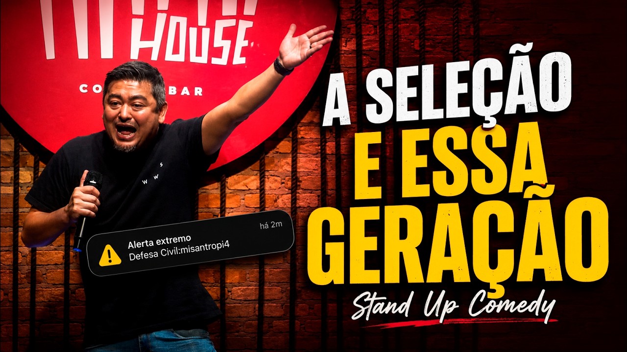 A SELEÇAO E ESSA GERAÇÃO | André Santi | Stand Up Comedy
