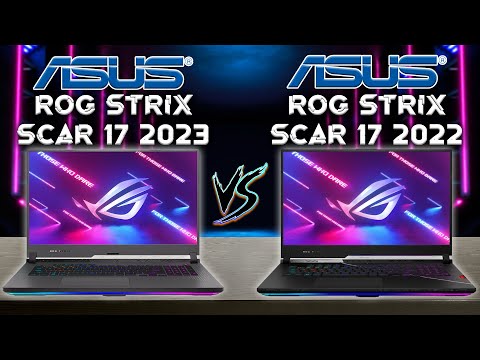 Strix scar 17 2022 vs Strix scar 17 2023 | AMD vs INTEL CPU | NVIDIA | old vs new | Tech compare