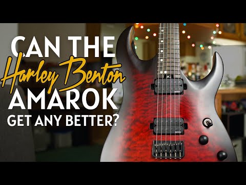 The BEST METAL GUITAR for the money? Harley Benton Amarok 6 Revisited