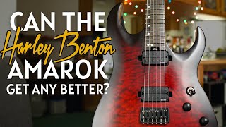 Video thumbnail for The BEST METAL GUITAR for the money? Harley Benton Amarok 6 Revisited by digital360