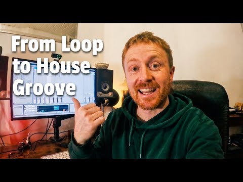 Turning a simple bassline into a House groove