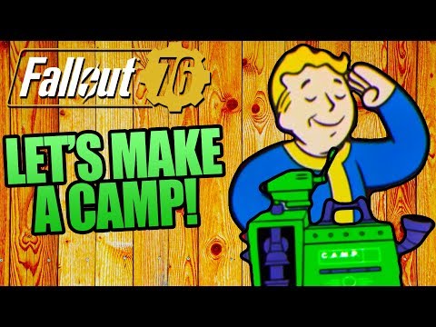 LET'S MAKE A CAMP! Part 10 | Funny Fallout 76 Gameplay