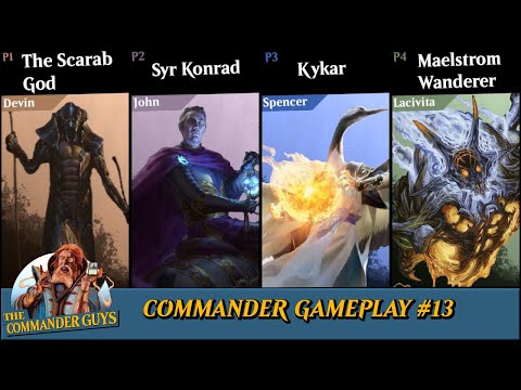 Commander Adventures #13 - The Scarab God v. Syr Konrad v. Kykar v. Maelstrom Wanderer