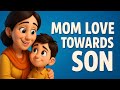 Mom And Son Bonding Story తల్లి కొడుకు బంధం Emotional Animation A Moth