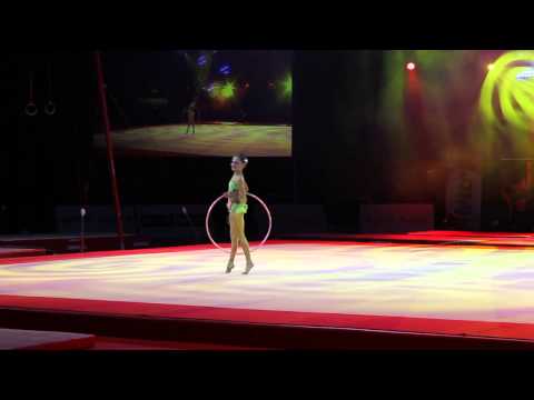 Anais Collin Hoop - Gym Gala Brussels 2014