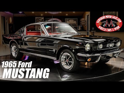 1965 Ford Mustang Fastback For Sale Vanguard Motor Sales #6034