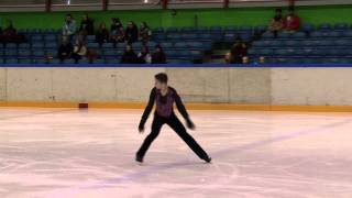 12 Ivan PAVLOV (UKR) - ISU JGP Tallinn Cup 2013 Junior Men Free Skating