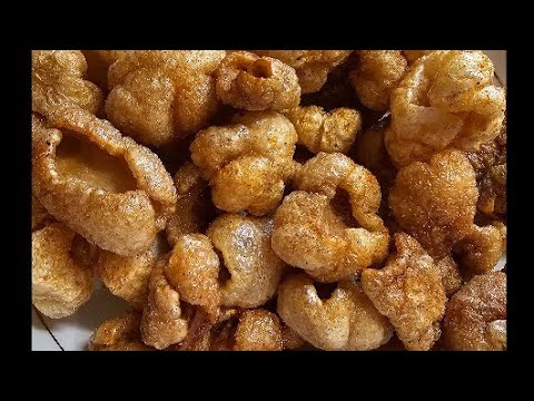 Making pork skins/chicharones from start to finish.