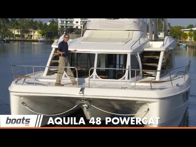 Aquila 48 Power Catamaran: Boat Review / Performance Test