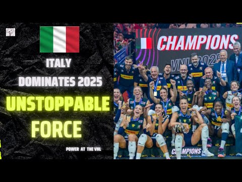 🇮🇹 Why Italy's Women's Volleyball Team Is Unstoppable in 2025 | VNL & World Domination Explained