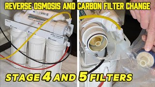How to Replace Reverse Osmosis Stage 4 and 5 (RO and Carbon) Water Filters - APEC System