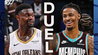 Ja Morant - Memphis Grizzlies - Zion Williamson - New Orleans Pelicans