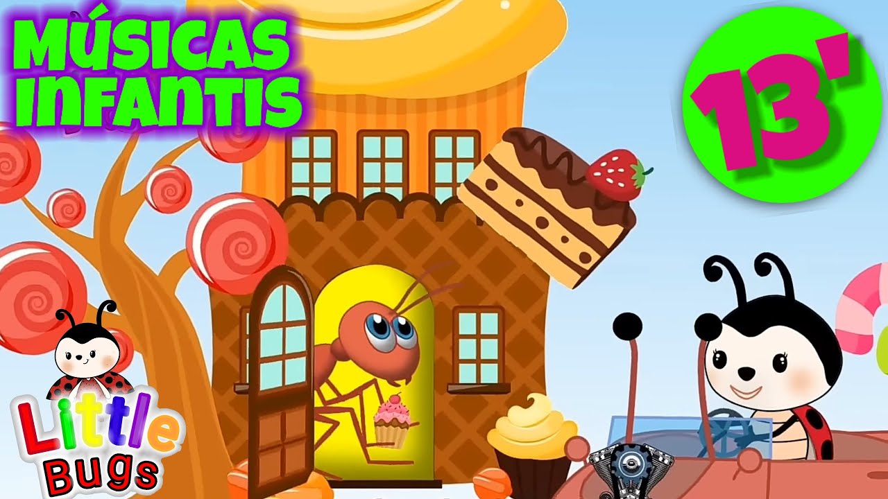 Fui Morar Numa Casinha e Muito Mais Músicas Infantis 13 minutos | Little Bugs