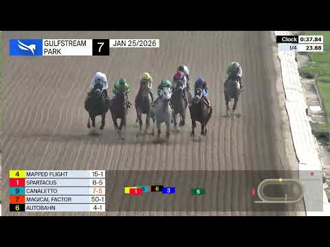 Gulfstream Park January 25, 2026 Race 7