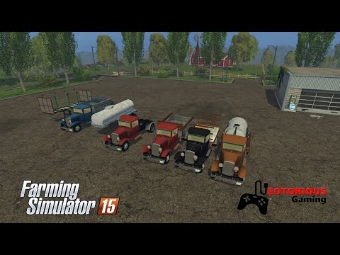 Farming Simulator 15 : Ford AA Pack Mod