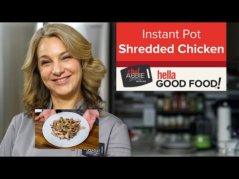 BEST EASIEST Instant Pot Shredded Chicken Recipe