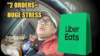 DOUBLE ORDER DISASTERUBER EATS DELIVERY STRESS