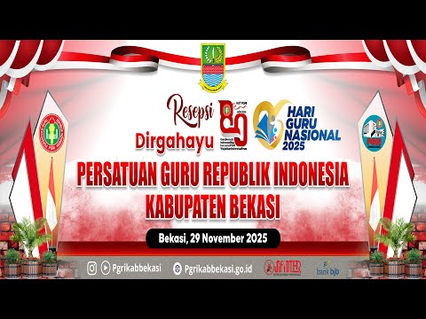 Resepsi dirgahayu PGRI  2025