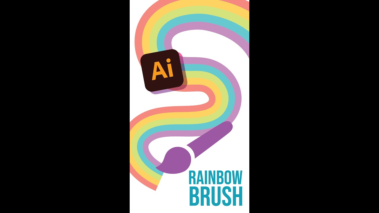 Make Your Own Rainbow Brush in Minutes