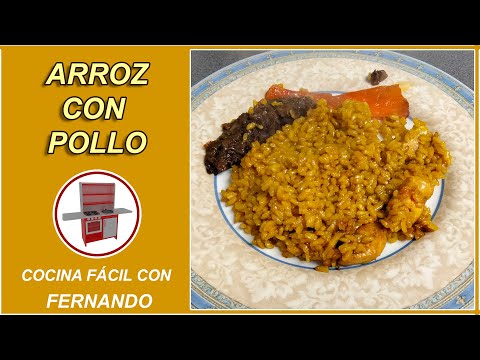 ARROZ CON POLLO COMO SE HACE FÁCIL