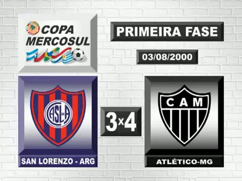 San Lorenzo [ARG] 3 x 4 Atlético MG - Mercosul 20...