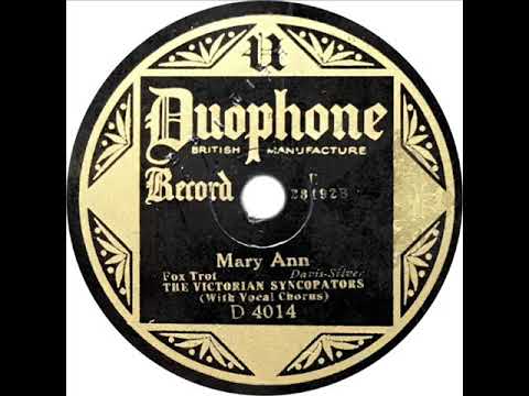 Victorian Syncopators (Harry Reser) - Mary Ann (Jack Parker)