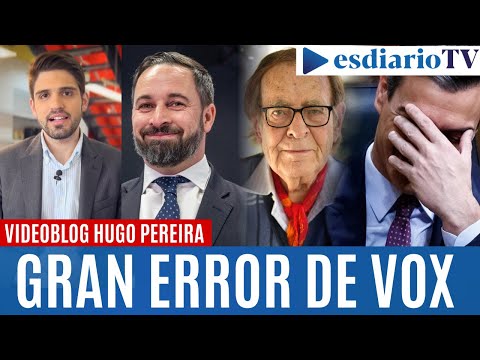 La moción de VOX con Ramón Tamames: el gran error que da oxígeno a Pedro Sánchez | Hugo Pereira