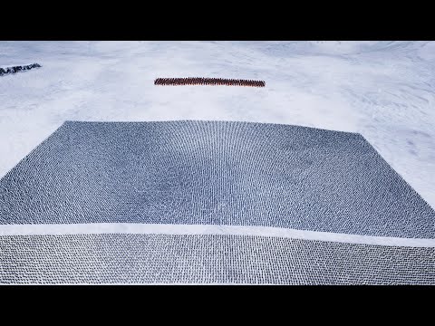 300 Daemon Load Vs West Kingdom Swordsmen & Archer Epic Fantasy Battle Simulator EFBS